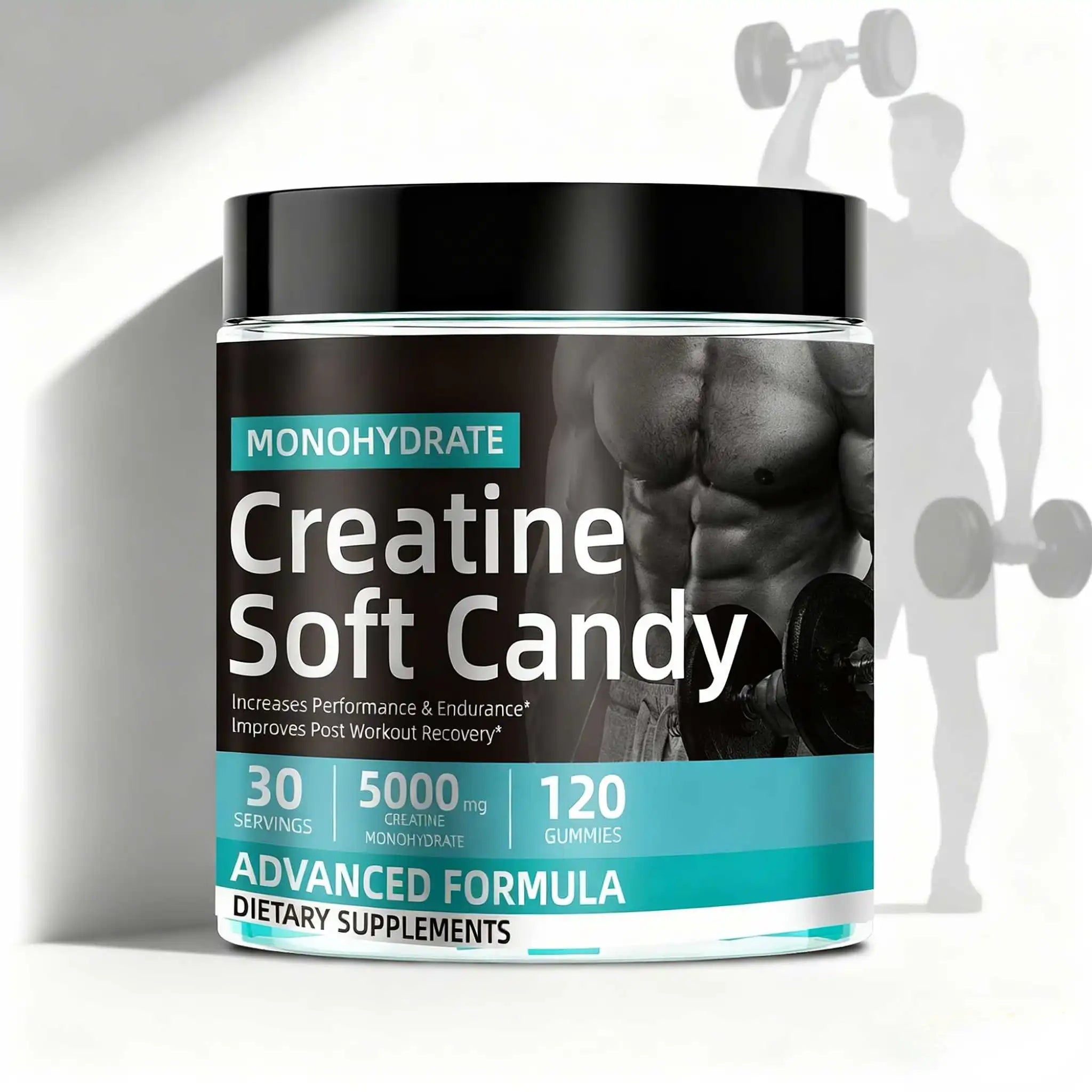 Creatine 3000 mg Monohydrate Gums ActiveMaré